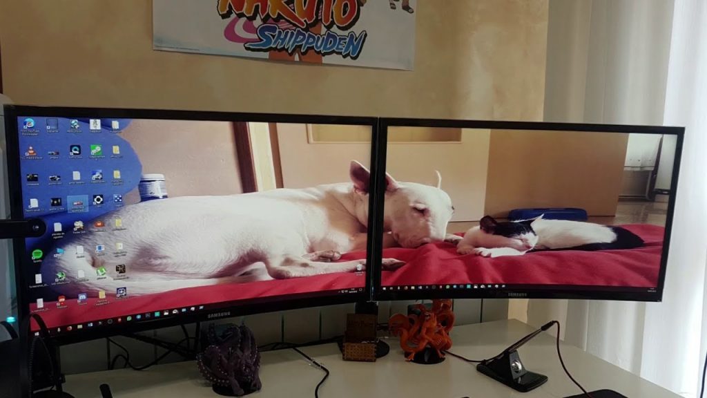 Cómo establecer fondos de pantalla diferentes en dos Monitores
