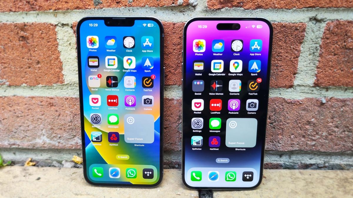 Cuál iPhone es mejor 13 o 14