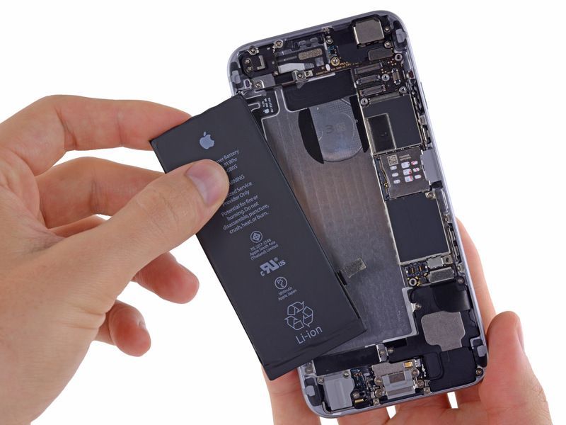batería del iPhone está dañada