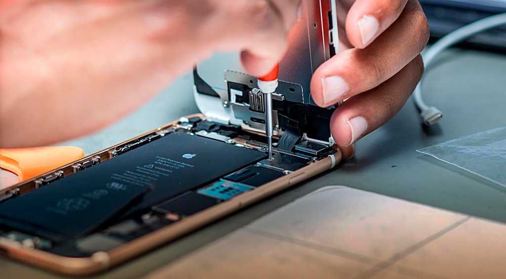 reparación de pantalla de móvil