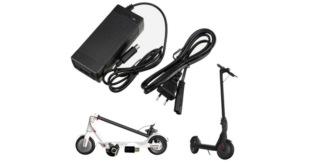 cargador de patinete xiaomi