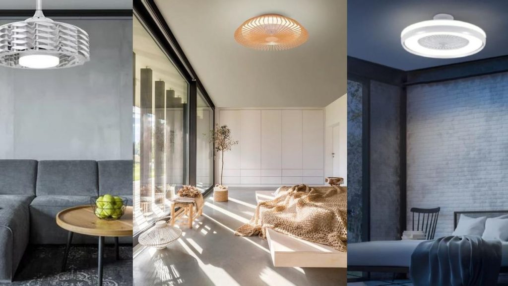 Ventiladores de techo sin aspas