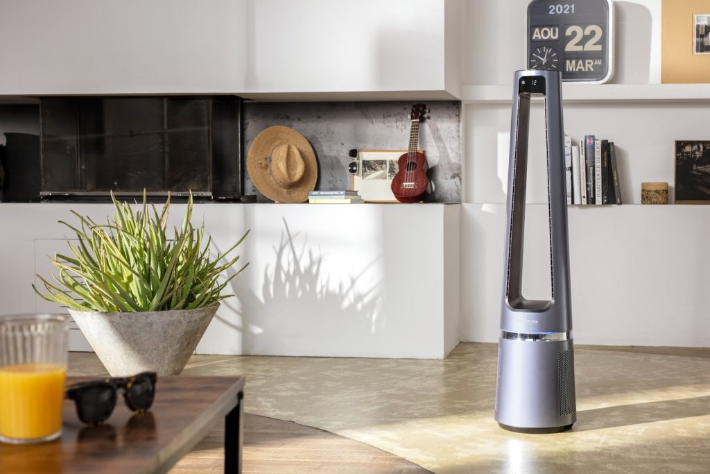 Eclipse 2 en 1 ventilador más purificador aire Eclipse 2 en 1 ventilador y purificador