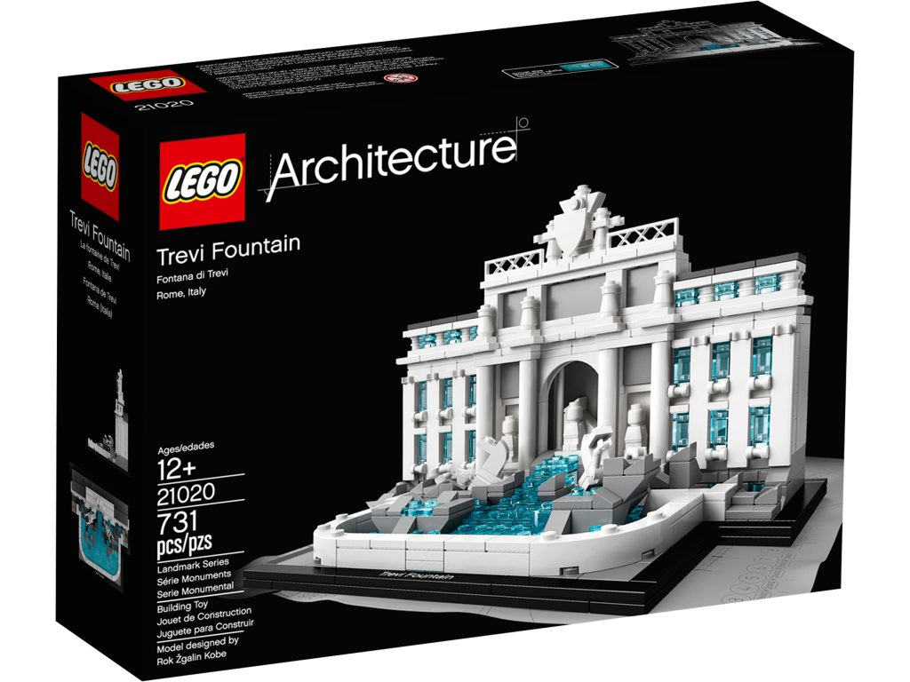 Fontana di Trevi. LEGO Architecture