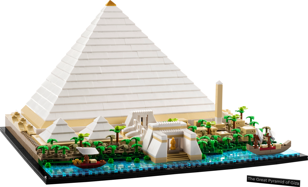 Deja volar tu imaginación con la serie LEGO Architecture LEGO Arquitectura Gran Pirámide de Giza