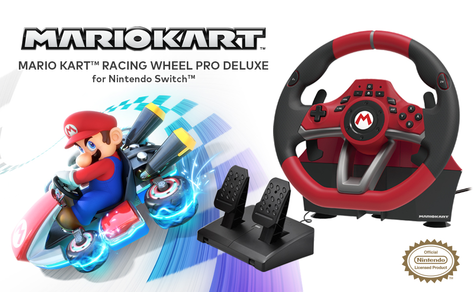 Mario Kart Racing Wheel Pro Deluxe