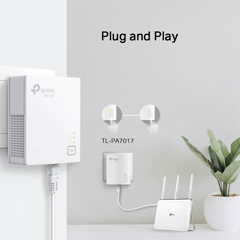 PLC TP-Link plug and play