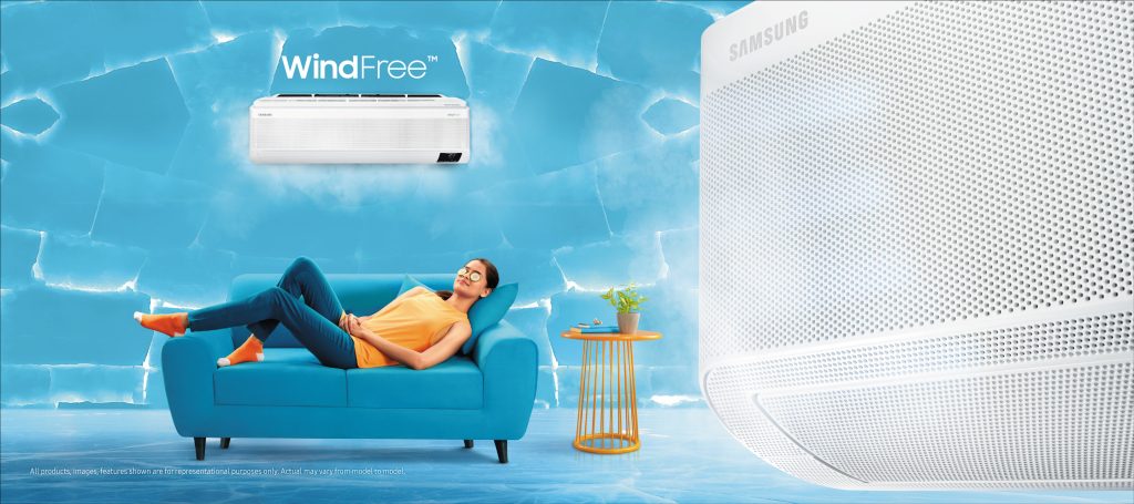 Tipos de aires acondicionados Samsung y el Samsung WindFree Samsung WindFree