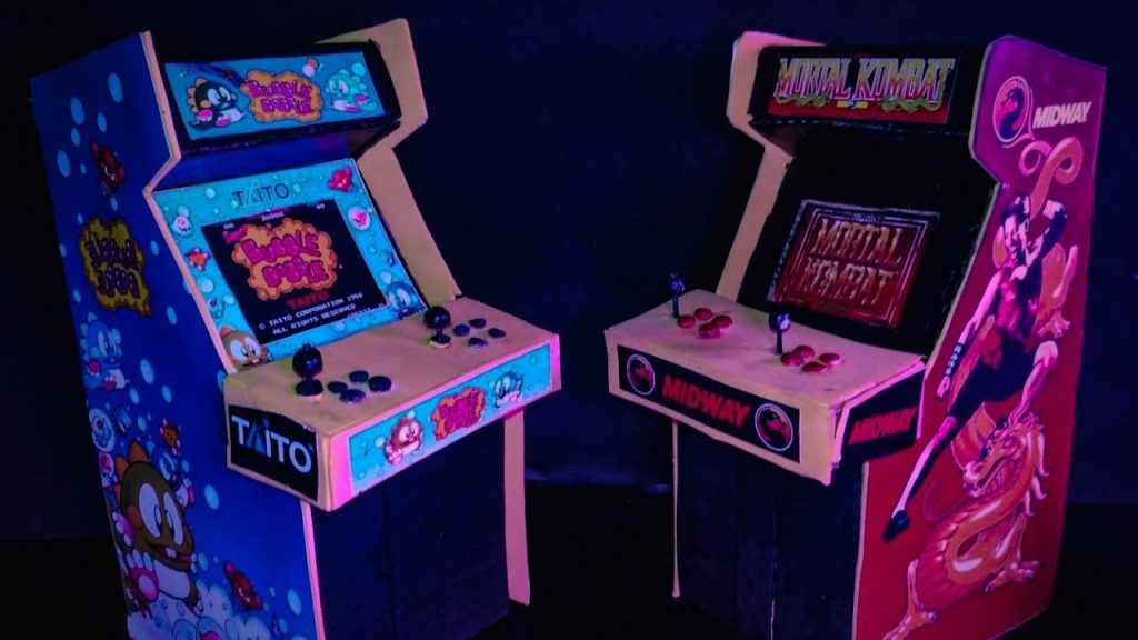 cómo hacer una máquina arcade
