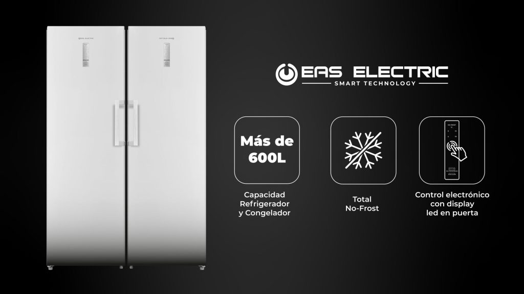 ¿Qué comprar, congelador Eas Electric horizontal dual o vertical? Congelador Eas Electric