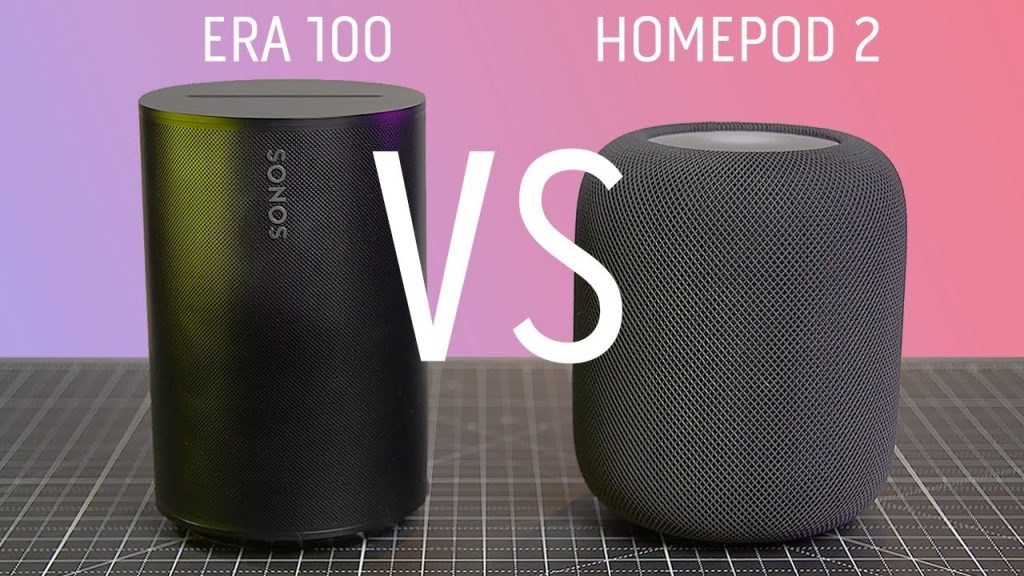 Comparación entre Sonos Era 100 y HomePod 2: Características, Ventajas y Desventajas Compatibilidad y Precio en el Mercado Sonos Era 100 y HomePod 2