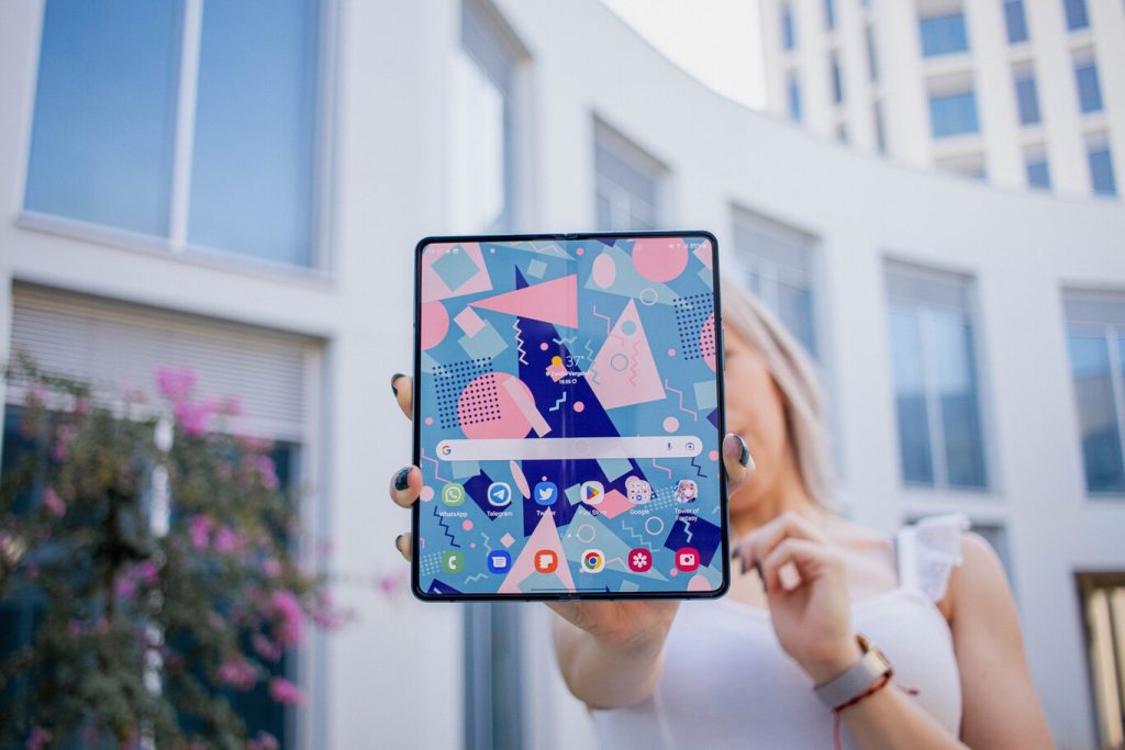 El nuevo Samsung Galaxy Z Fold4, el plegable más ambicioso de Samsung hasta la fecha.