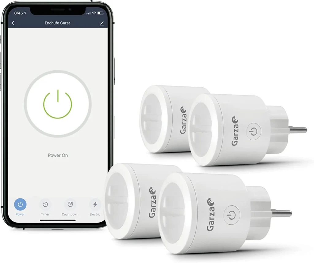 Enchufe inteligente Garza SmartHome: el complemento perfecto para tu hogar conectado enchufe inteligente