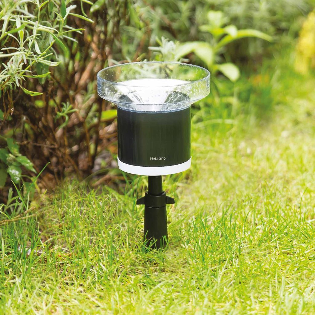 Netatmo NRG01-WW: el pluviómetro inalámbrico e inteligente que se conecta a tu smartphone pluviómetro inalámbrico