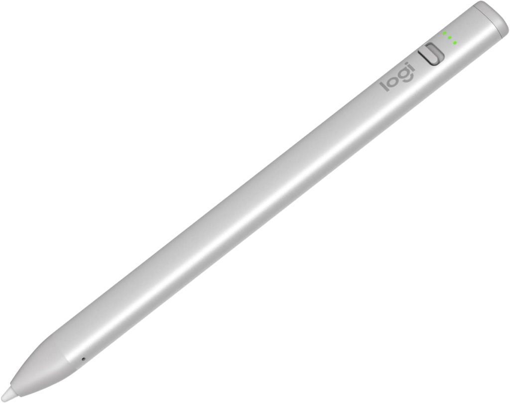 Logitech Crayon, lápiz digital para iPad (iPads con puertos USB-C) con tecnología Apple Pencil, precisión de píxel sin demoras y punta inteligente dinámica