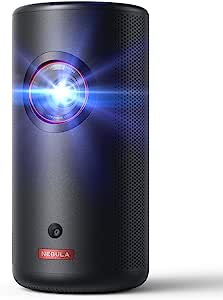 Nebula Anker Capsule 3 Laser 1080p, Smart, Wi-Fi, Miniproyector, proyector portátil, Dolby Digital, Enfoque automático, Imagen de 120 Pulgadas, 2,5 Horas de Tiempo de reproducción