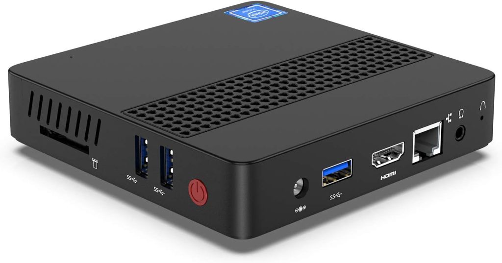 El diseño compacto del MINIS FORUM J3455 es perfecto para espacios pequeños, como escritorios o salas de estar.