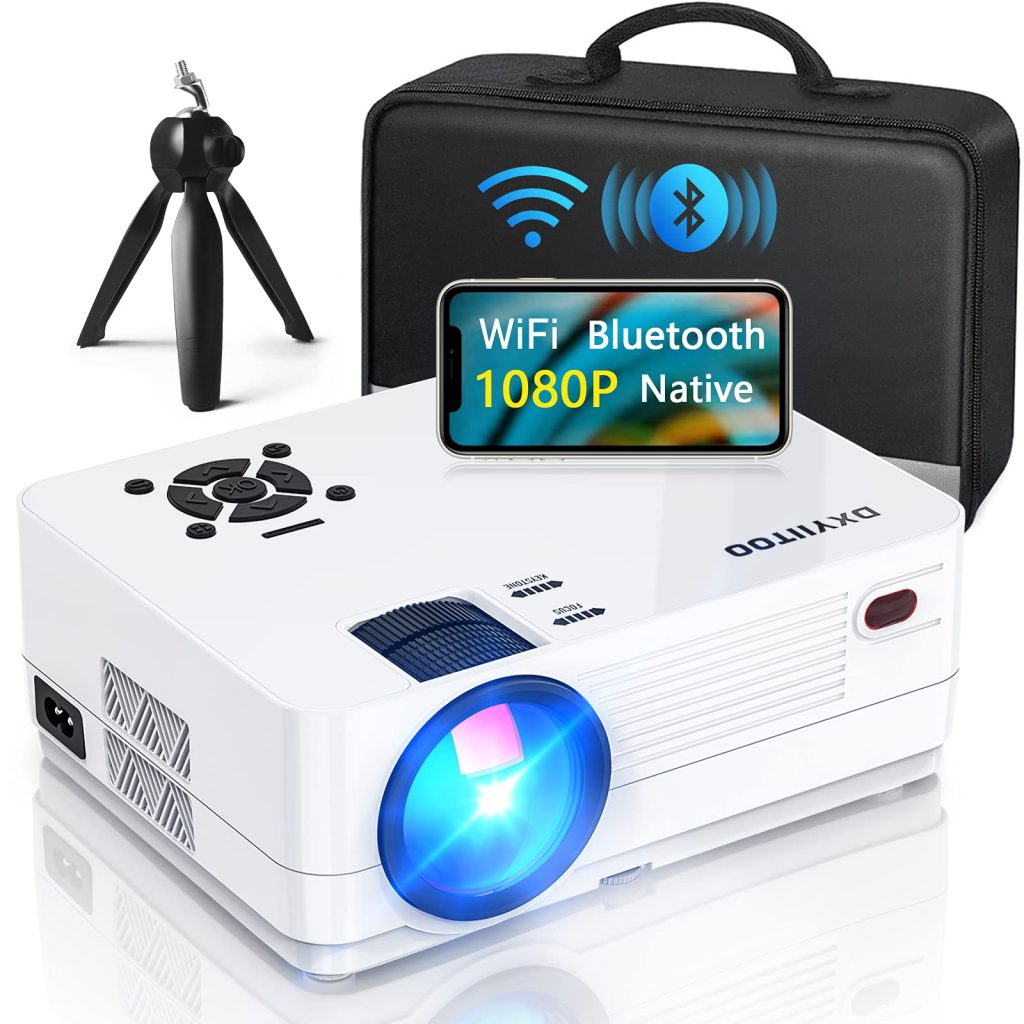Cómo convertir tu salón en una sala de cine con el Proyector WiFi Bluetooth Full HD 1080P 4K Soporte proyector WiFi Bluetooth Full HD 1080P 4K