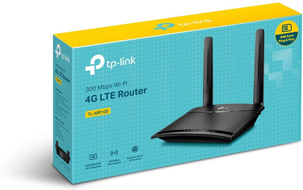 TP-Link TL-MR100: Un router 4G LTE que te ofrece una conexión rápida y estable TP-Link TL-MR100