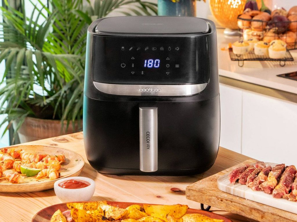 Analicemos a la Freidora Dietética Cecofry Experience Window 6000 Cecotec. Opción para una cocina saludable Cecotec Freidora sin Aceite