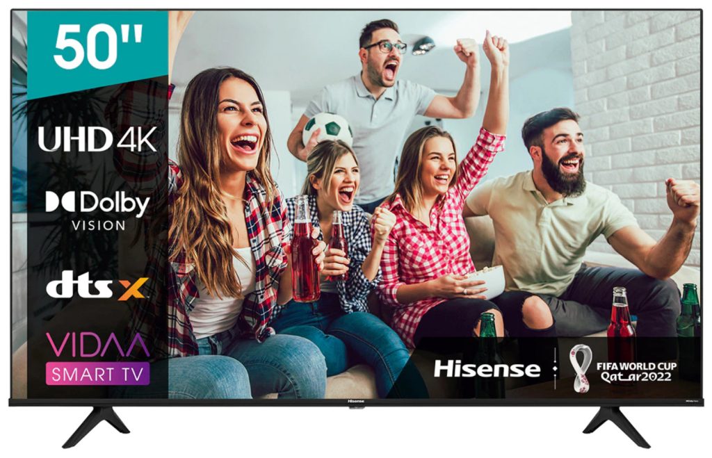 Disfruta de tus películas favoritas con el Hisense de 50 Pulgadas 2022 Series Hisensede 50 Pulgadas 2022 Series