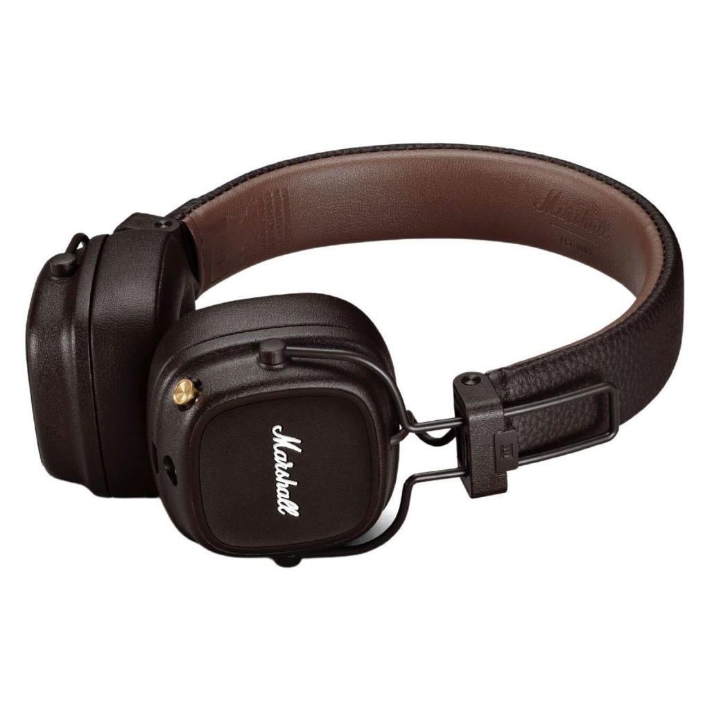 auriculares Bluetooth Marshall Major IV Marrón