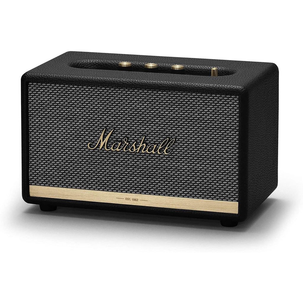 Altavoz Bluetooth Marshall Acton II Voice Alexa Negro: altavoz que te hará sentir como una estrella del rock altavoz Bluetooth Marshall