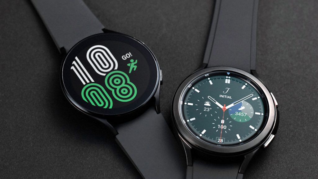 El Galaxy Watch4 de Samsung es un reloj inteligente de gama alta que combina estilo, funcionalidad y tecnología de vanguardia.