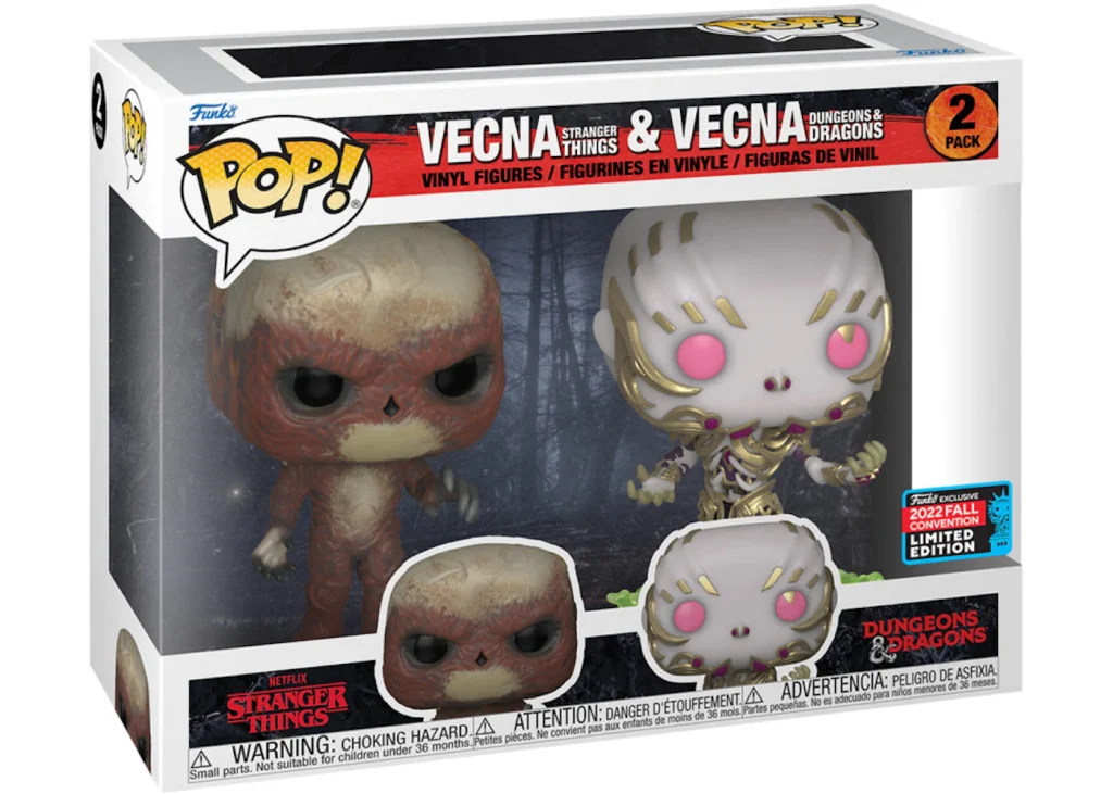 Funko Pop Stranger Things Vecna: la figura que no puede faltar en tu colección Funko Pop figuras