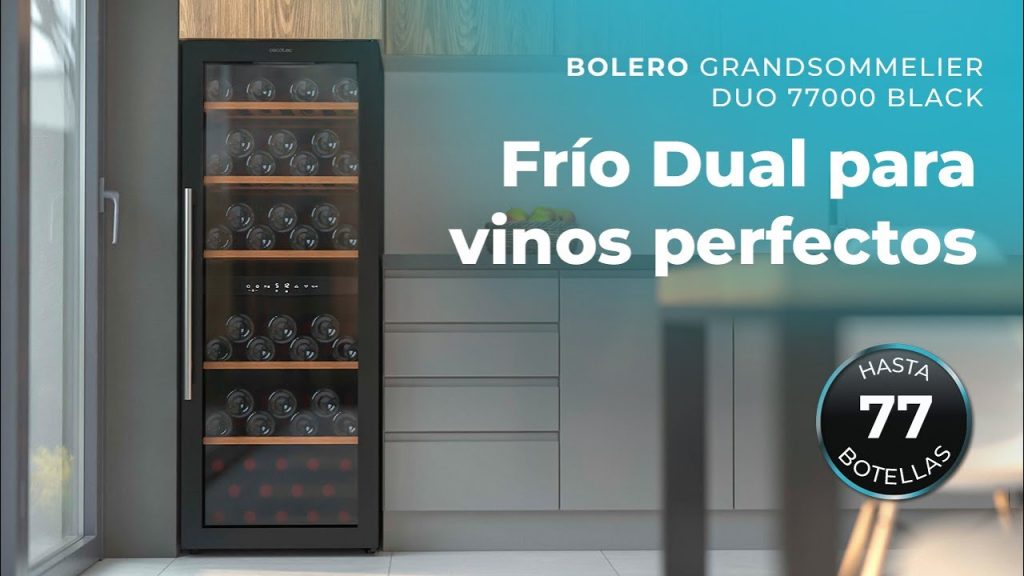 Vinoteca Bolero GrandSommelier Duo 77000 Black