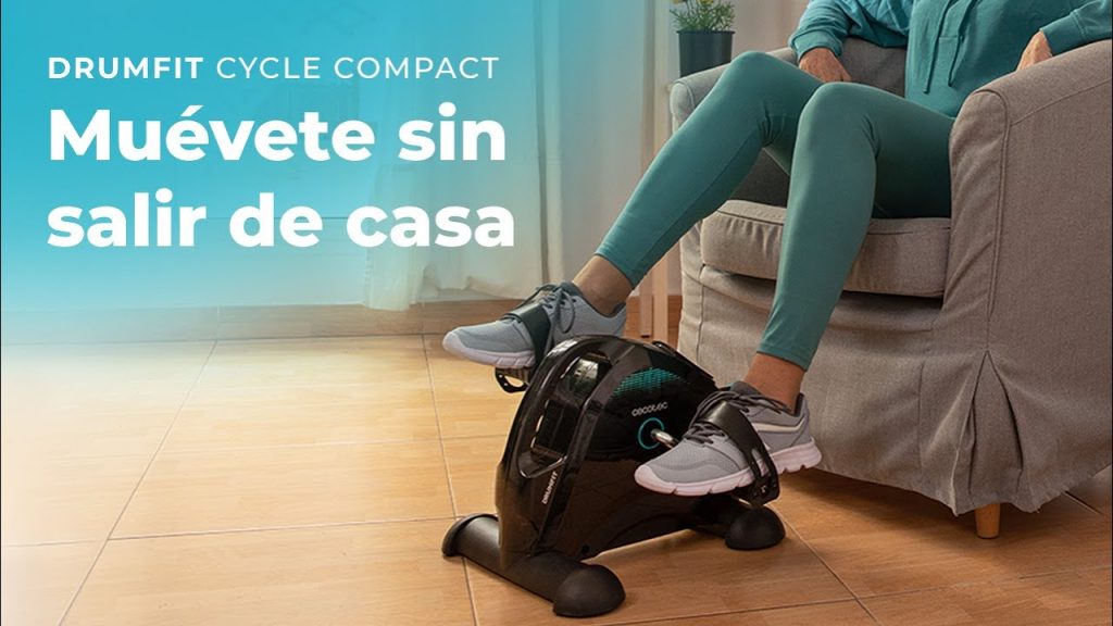 Los Pedales estáticos DrumFit Cycle Compact con resistencia manual: Un enfoque versátil para el ejercicio en casa Pedales estáticos DrumFit Cycle Compact