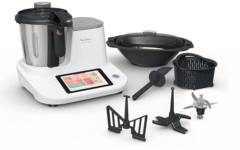 Robots de Cocina Multifunción CLICK&COOK Moulinex