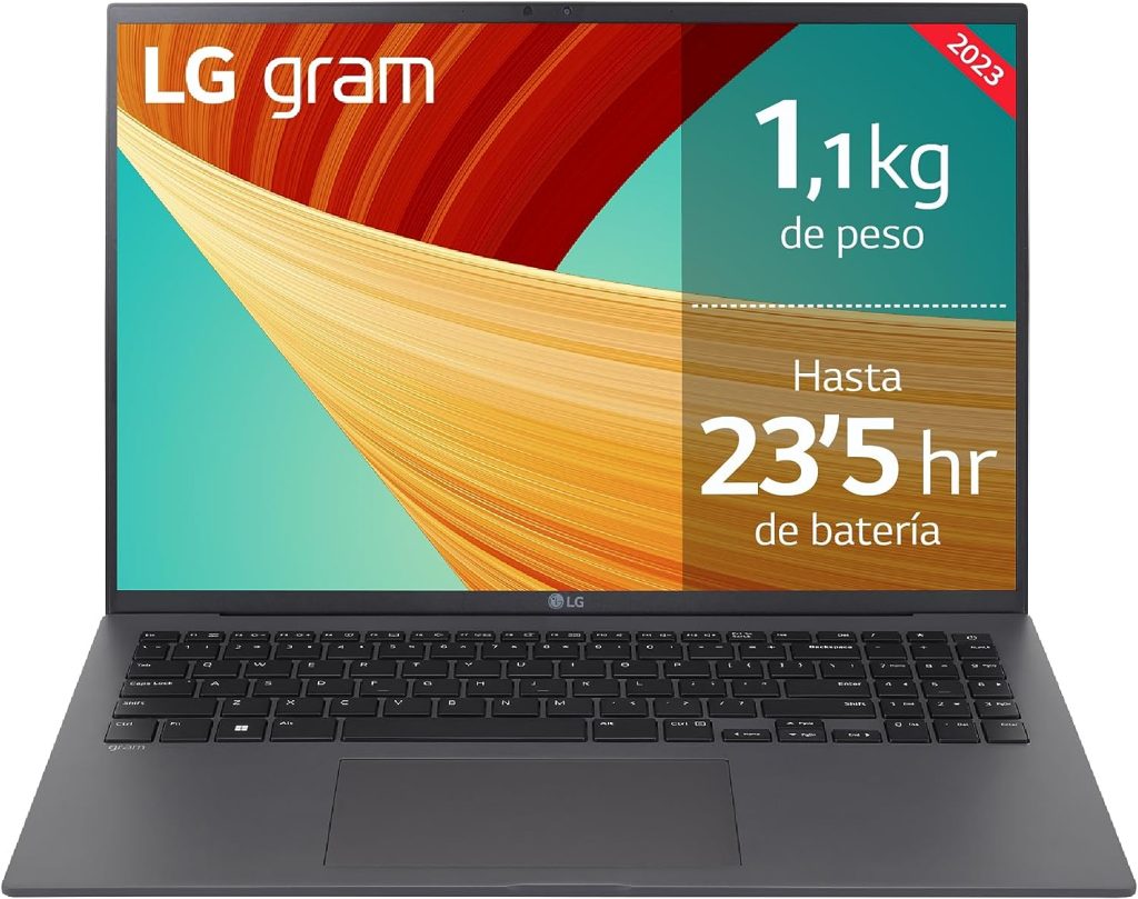 LG Gram 16Z90R, el portátil que apuesta por la Inteligencia Artificial LG Gram 16Z90R