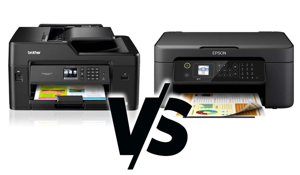 Impresoras de inyección de tinta: Brother MFC-J6530DW y Epson WorkForce WF-2810DWF ¿Cuál elegir? Impresoras tinta