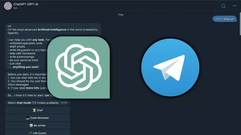 Plasma Chat GPT: el bot de Telegram que te sorprenderá con su inteligencia artificial Plasma Chat GPT el bot de Telegram