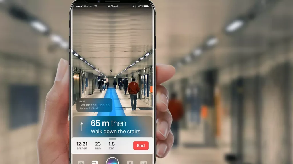 Las indicaciones de realidad aumentada de Apple Maps son una función muy interesante y novedosa